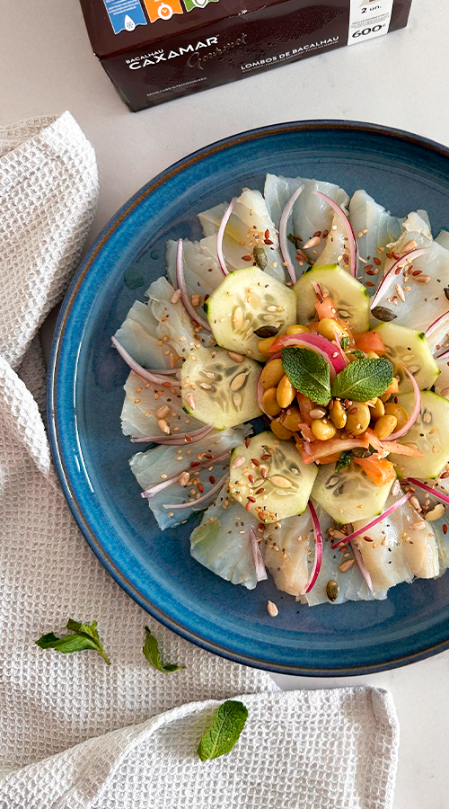 Carpaccio de Bacalhau