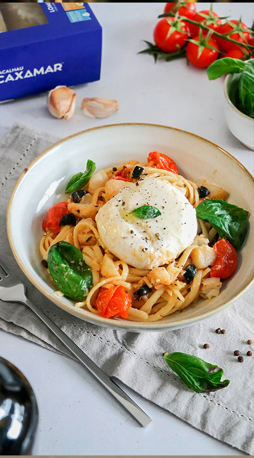 Linguini de Bacalhau