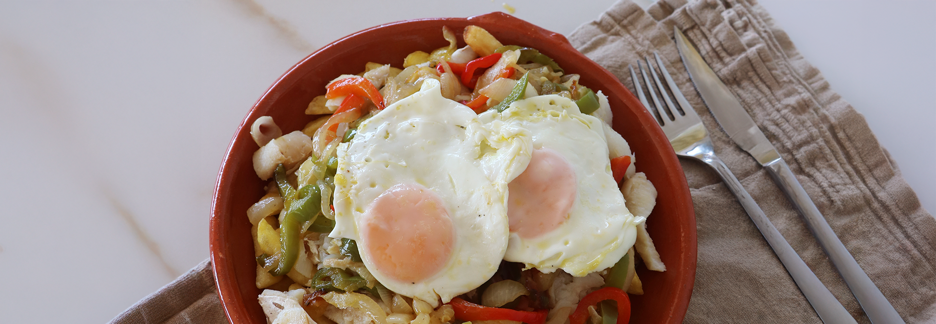 Ovos Rotos de Bacalhau