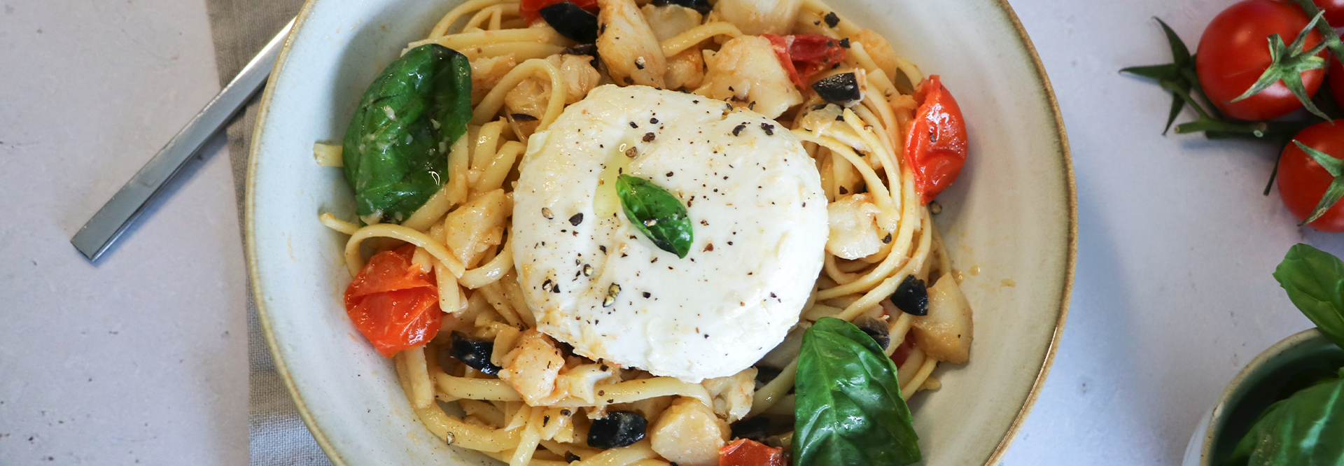 Linguini de Bacalhau