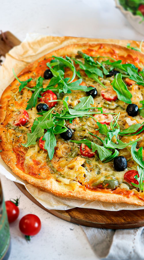 Pizza de Bacalhau