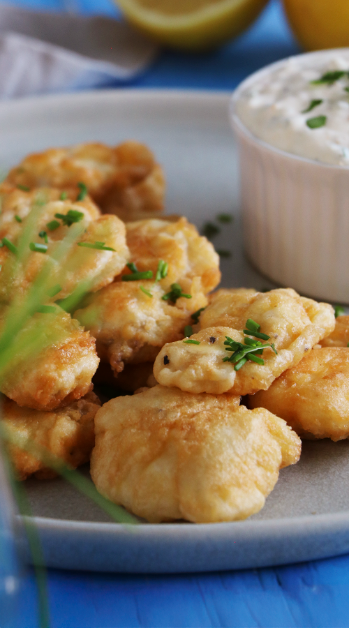 Línguas de Bacalhau Fritas