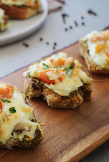 Bruschetta de Bacalhau