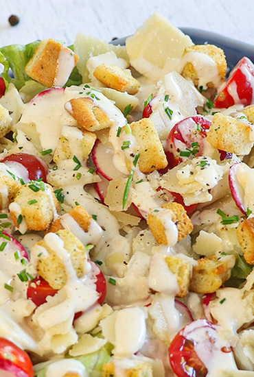 Salada César de Bacalhau 