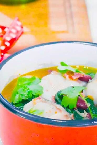 Feijoada Transmontana com Bacalhau