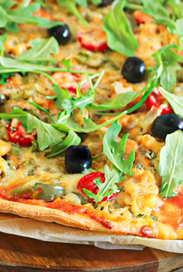 Pizza de Bacalhau