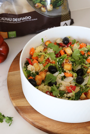 Salada Fresca de Bacalhau