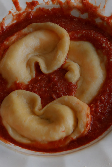 Raviolis de Bacalhau