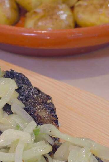 Bacalhau na Brasa com Coentros