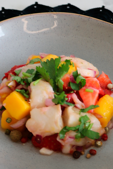 Ceviche de Bacalhau