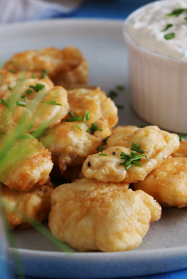 Línguas de Bacalhau Fritas