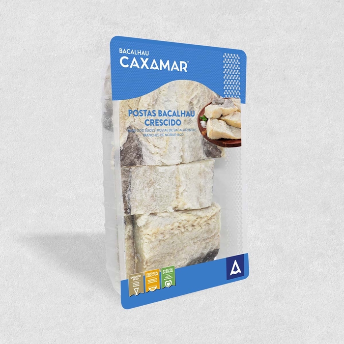 Postas de Bacalhau Crescido
