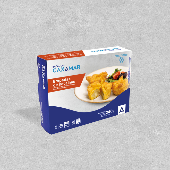 Empadas de Bacalhau
