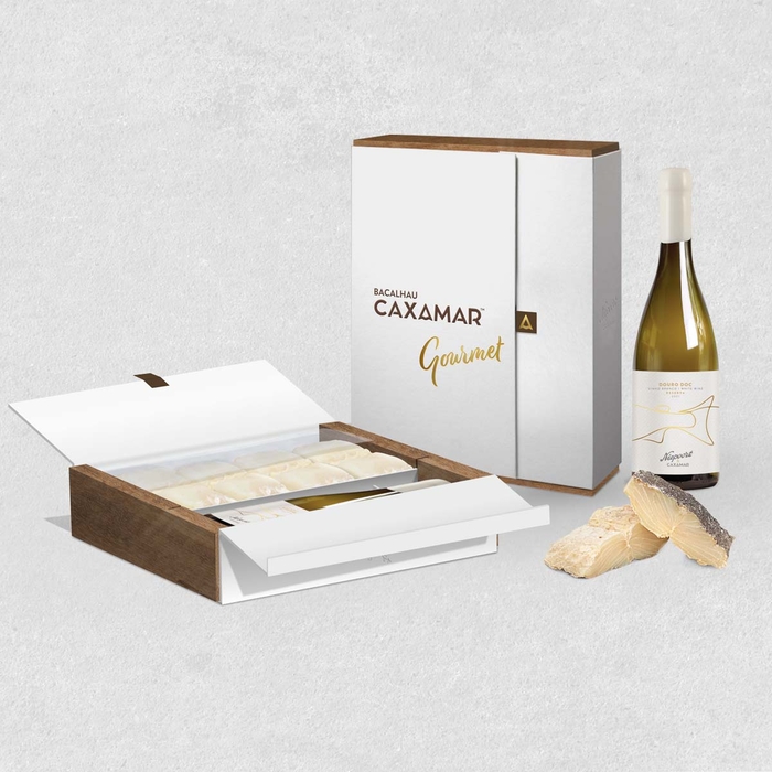 Caixa de Madeira - Lombos/Vinho Branco 2021